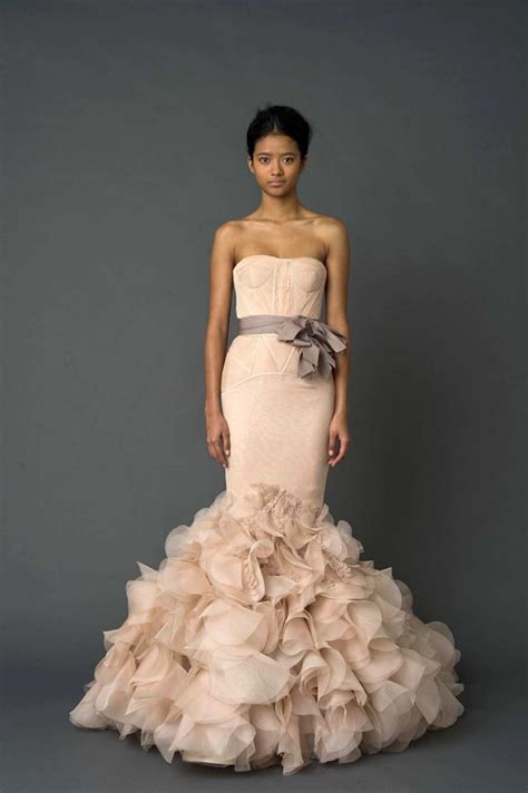 Blush Wedding Dress Vera Wang